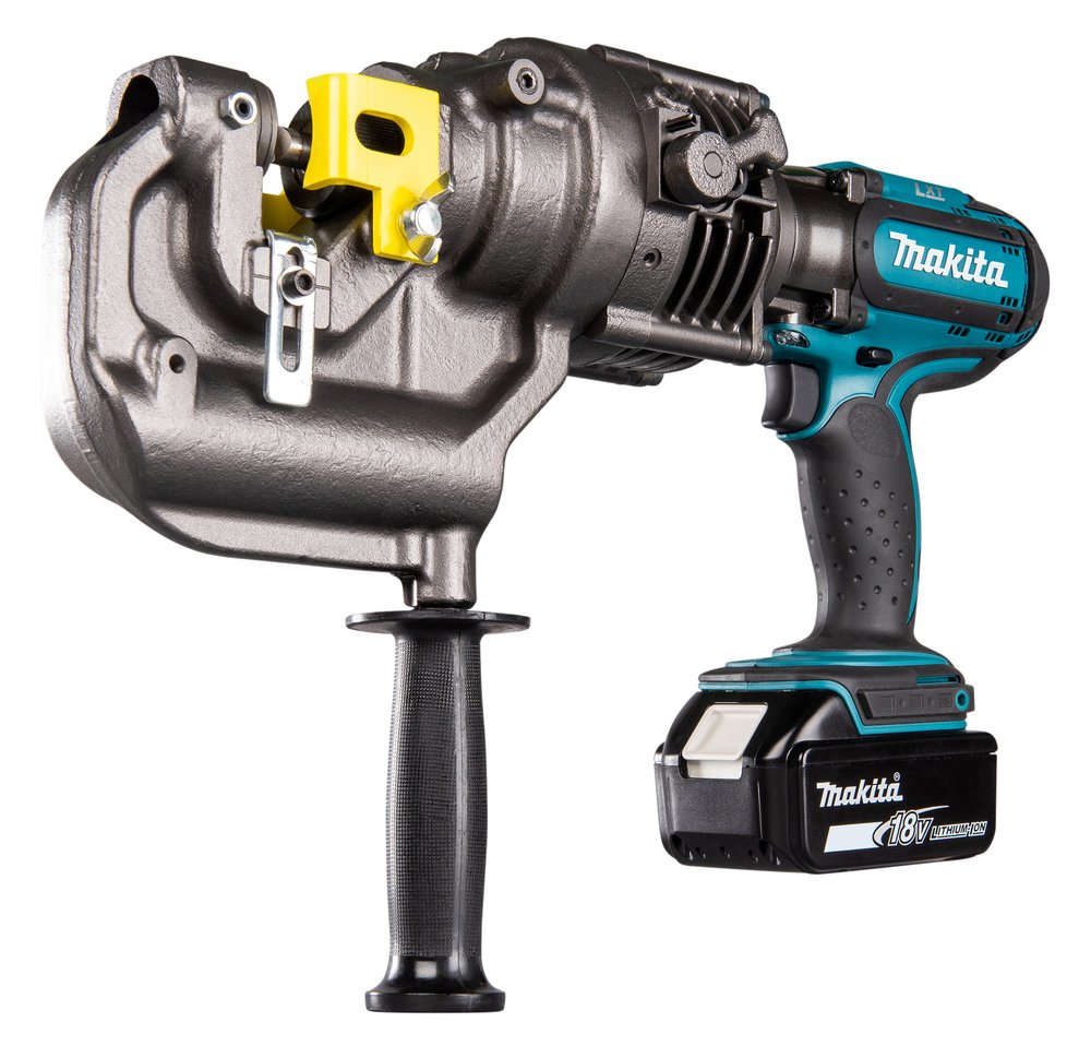 ZK Punzonadora Lxt® Makita DPP200 20 Mm 8 Mm Inox herramienta batería acero inoxidable - Solo máquina (sin batería ni cargador) - Imagen 10