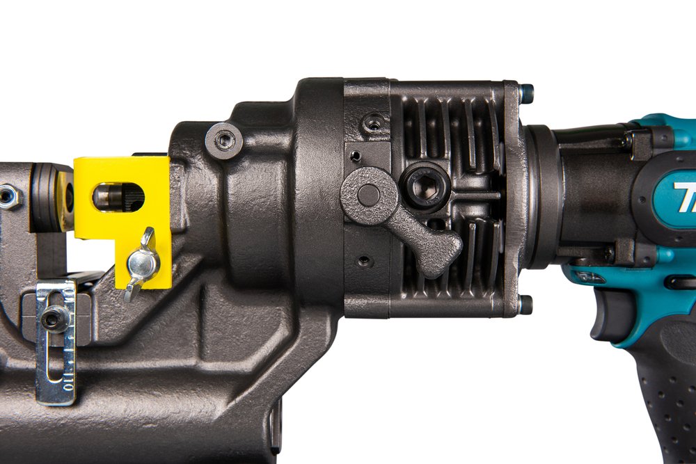 ZK Punzonadora Lxt® Makita DPP200 20 Mm 8 Mm Inox herramienta batería acero inoxidable - Solo máquina (sin batería ni cargador) - Imagen 12