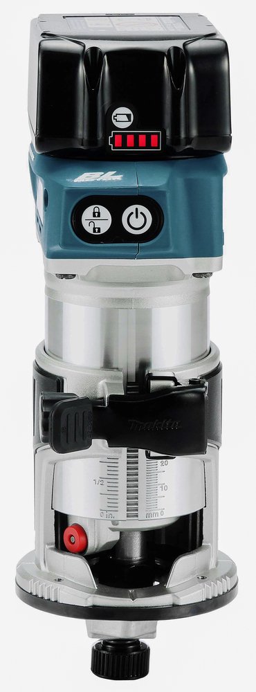 Fresadora Multifunción Lxt® Makita DRT50Z 8 Mm 30000 M trabajo madera 18 V - Imagen 8