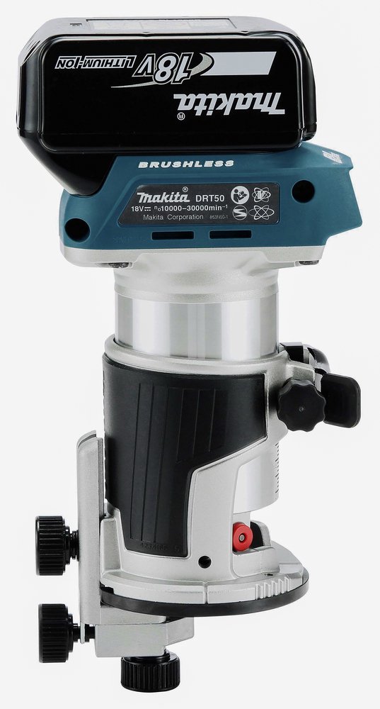 Fresadora Multifunción Lxt® Makita DRT50Z 8 Mm 30000 M trabajo madera 18 V - Imagen 6