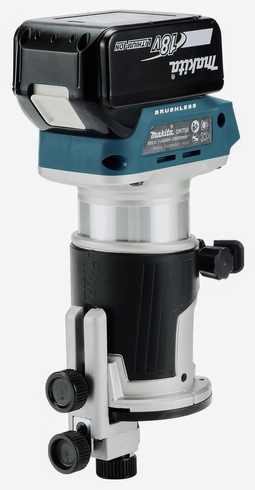Fresadora Multifunción Lxt® Makita DRT50Z 8 Mm 30000 M trabajo madera 18 V - Imagen 5
