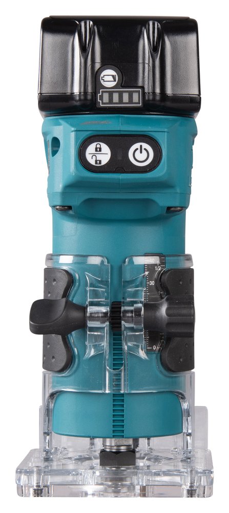 Fresadora Lxt® Makita DRT52Z 6 Mm 30000 M Blanca trabajo madera 18 V - Imagen 7