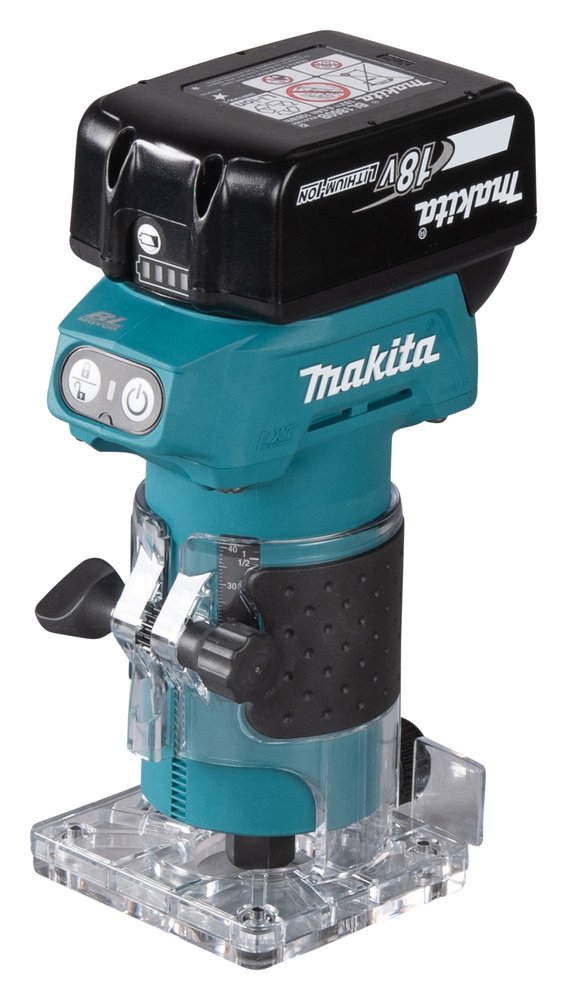 Fresadora Lxt® Makita DRT52Z 6 Mm 30000 M Blanca trabajo madera 18 V - Imagen 17