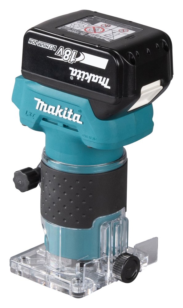 Fresadora Lxt® Makita DRT52Z 6 Mm 30000 M Blanca trabajo madera 18 V - Imagen 2