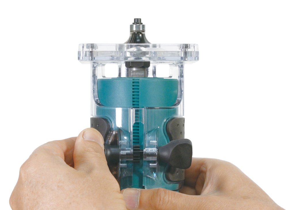 Fresadora Lxt® Makita DRT52Z 6 Mm 30000 M Blanca trabajo madera 18 V - Imagen 11