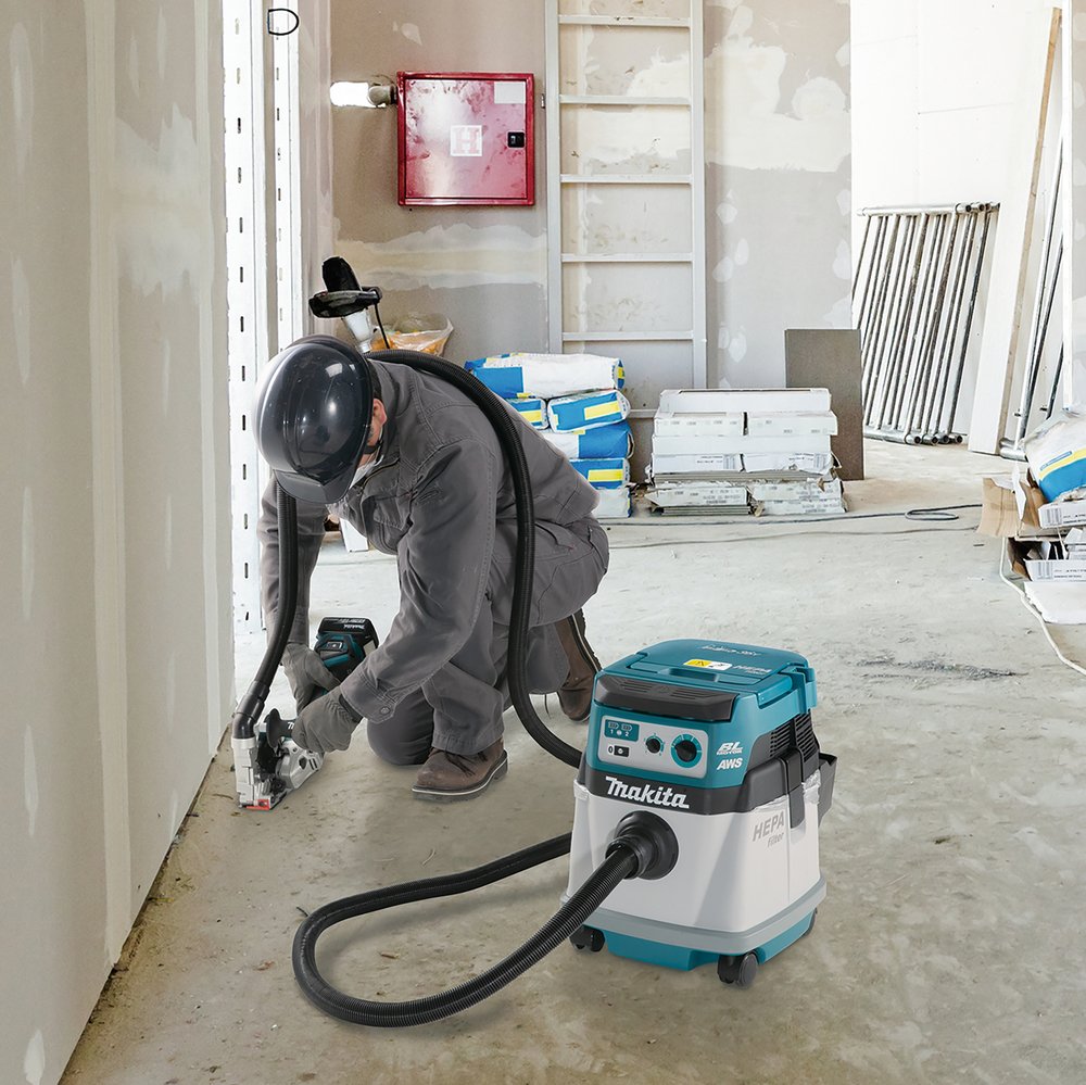 LZ Aspirador Lxt® Makita DVC154 98 M 40 M Blanco herramienta batería 90 W · depósito 15 L - Imagen 9