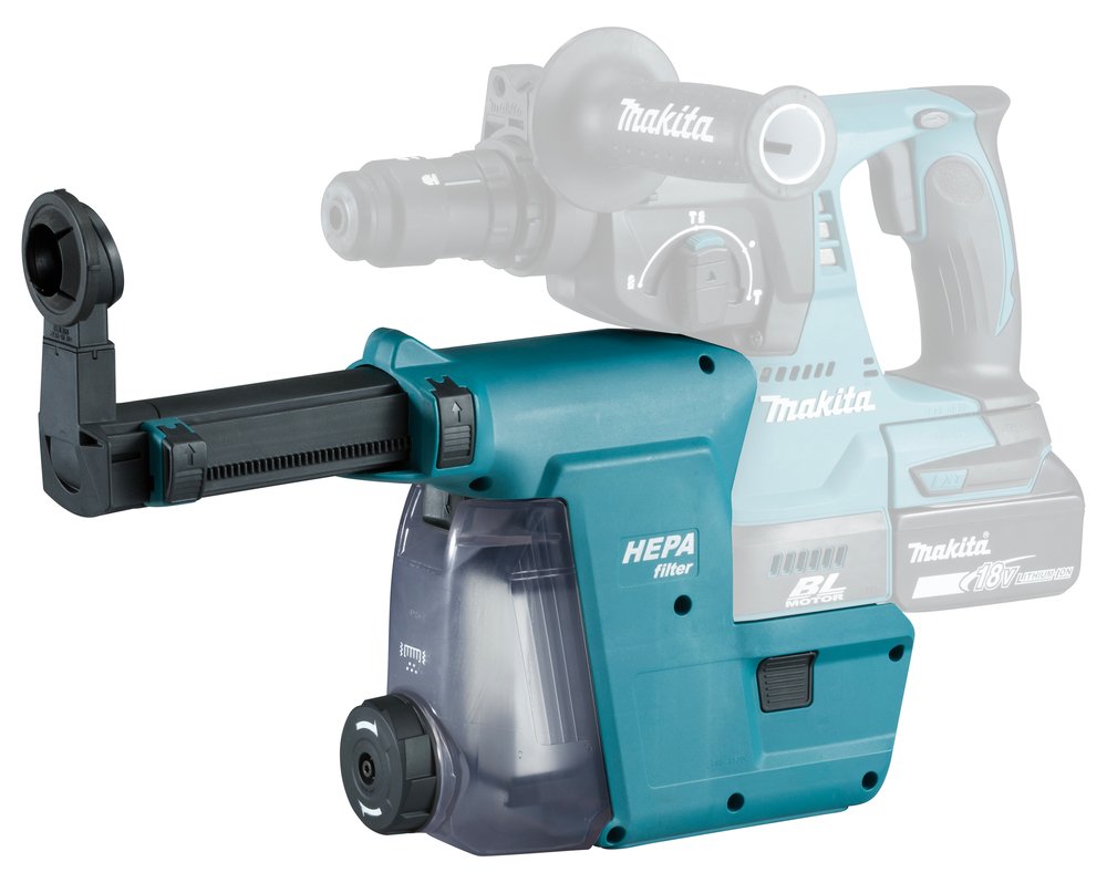 Sistema de Recogida de Polvo DX07 Makita 199570-5 perforación fijación - Imagen 2