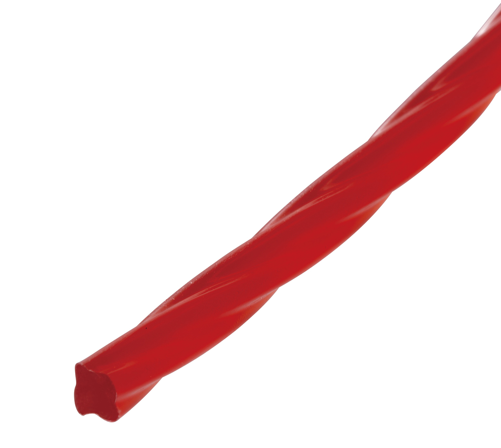 Hilo de Cuatro Hojas de Nylon de 2,7 Mm X 15 M Makita E-01828 Rojo gasolina jardín - Imagen 2