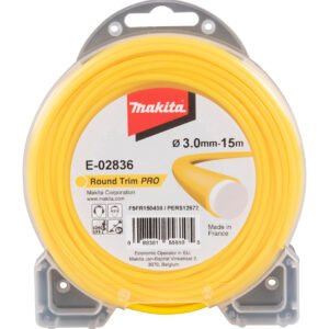 E-02836 Hilo de nylon round trim, 3,0 mm x 15 m