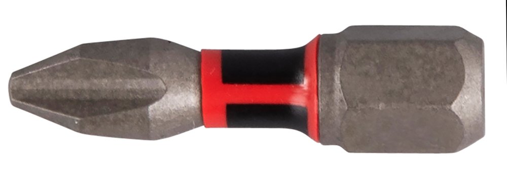 Punta Torsión Impact Premier, PH2, 25 Mm, 1/4", 2 Piezas Makita E-03137 145X60X8 Mate perforación fijación