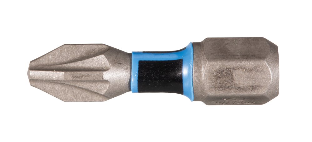 Punta Torsión Impact Premier, PZ2, 25 Mm, 1/4", 2 Piezas Makita E-03171 145X60X8 Mate perforación fijación - Imagen 3