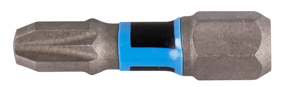 Punta Torsión Impact Premier, PZ3, 25 Mm, 1/4", 2 Piezas Makita E-03187 145X60X8 Mate perforación fijación
