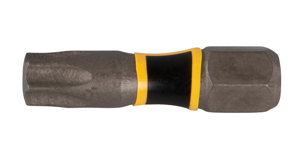Punta Torsión Impact Premier, T30, 25 Mm, 1/4", 2 Piezas Makita E-03230 145X60X8 Mate perforación fijación