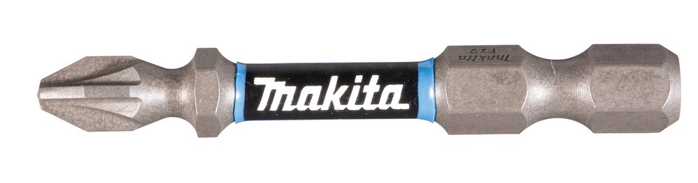 Punta Torsión Impact Premier, PZ2, 50 Mm, 1/4", 2 Piezas Makita E-03305 145X60X8 Mate perforación fijación - Imagen 2