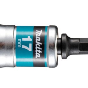 Llave de Vaso Vasculante Impact Premier, Hex 17 X 80 Mm, 1/4" Makita E-03517 17X80 Mm perforación fijación