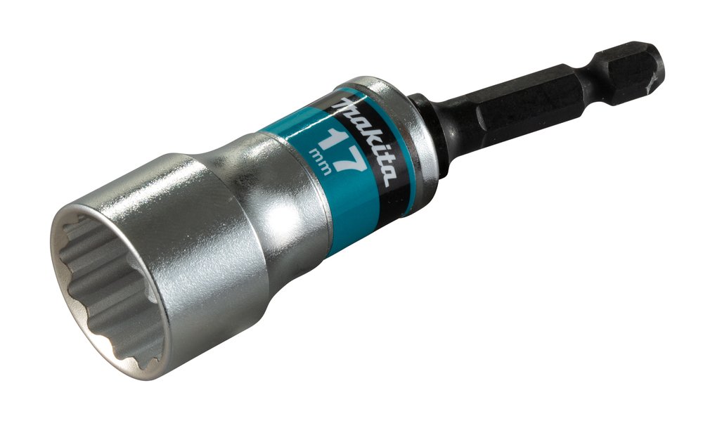 Llave de Vaso Vasculante Impact Premier, Hex 17 X 80 Mm, 1/4" Makita E-03517 17X80 Mm perforación fijación - Imagen 2