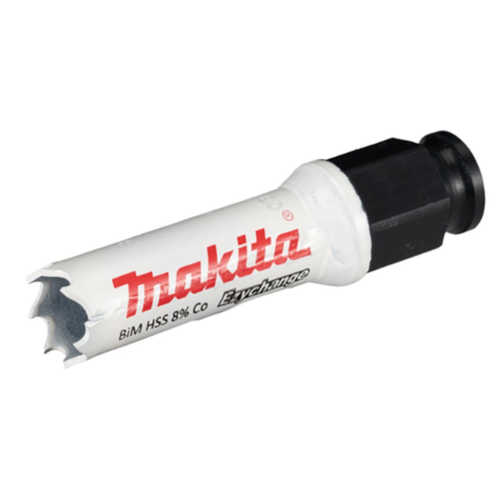 Broca de Corona Bim 16 Mm, Ezychange Makita E-03632 Inox perforación fijación acero inoxidable · aluminio
