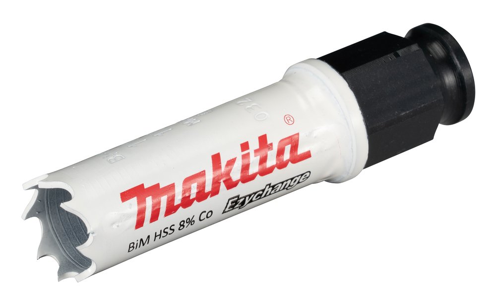 Broca de Corona Bim 17 Mm, Ezychange Makita E-03648 Inox perforación fijación acero inoxidable · aluminio - Imagen 2