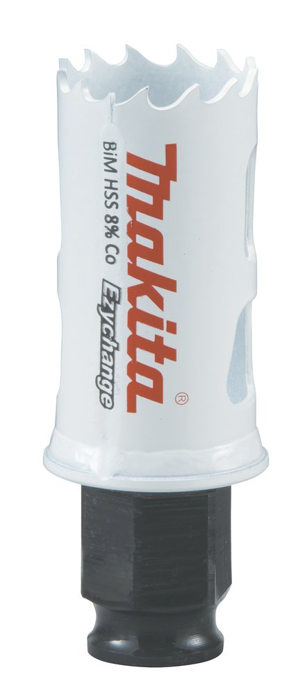 Broca de Corona Bim 25 Mm, Ezychange Makita E-03698 Inox perforación fijación acero inoxidable · aluminio - Imagen 2