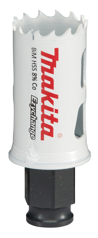 Broca de Corona Bim 27 Mm, Ezychange Makita E-03707 Inox perforación fijación acero inoxidable · aluminio - Imagen 2