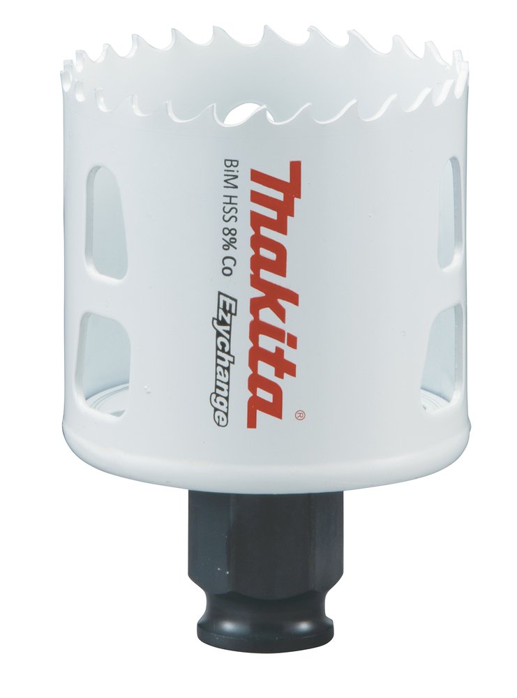 Broca de Corona Bim 51 Mm, Ezychange Makita E-03822 Inox perforación fijación acero inoxidable · aluminio - Imagen 2