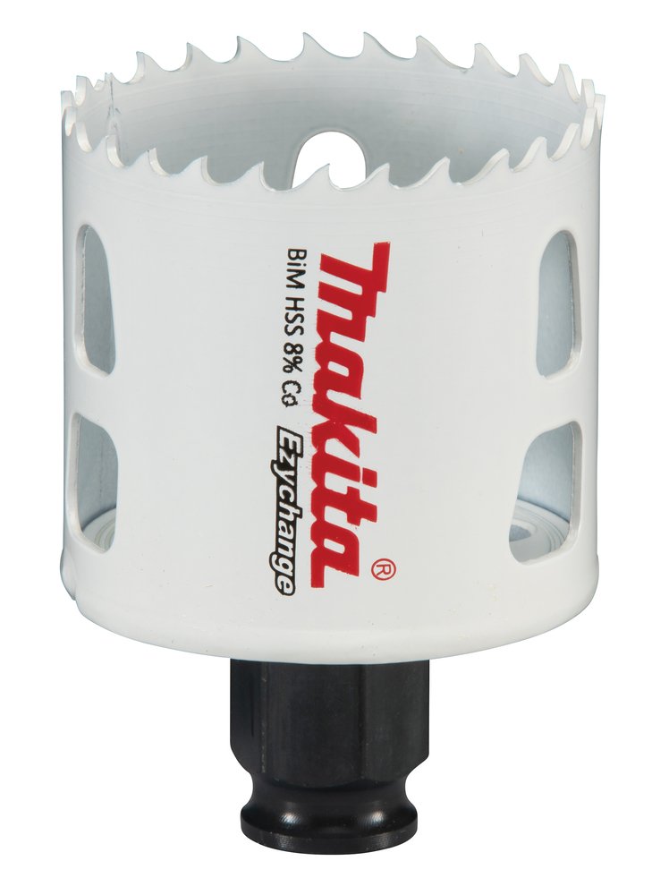 Broca de Corona Bim 52 Mm, Ezychange Makita E-03838 Inox perforación fijación acero inoxidable · aluminio - Imagen 2