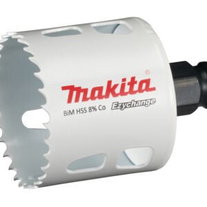 Broca de Corona Bim 56 Mm, Ezychange Makita E-03850 Inox perforación fijación acero inoxidable · aluminio