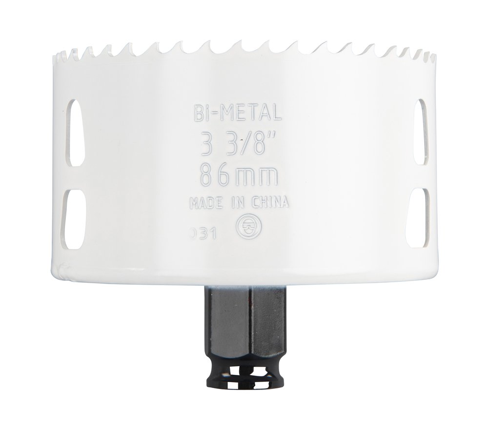 Broca de Corona Bim 86 Mm, Ezychange Makita E-03969 Inox perforación fijación acero inoxidable · aluminio - Imagen 2