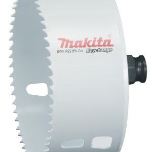 Broca de Corona Bim 111 Mm, Ezychange Makita E-04014 Inox perforación fijación acero inoxidable · aluminio