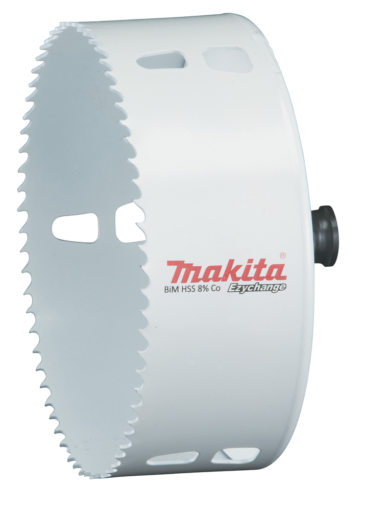 Broca de Corona Bim 127 Mm, Ezychange Makita E-04042 Inox perforación fijación acero inoxidable · aluminio