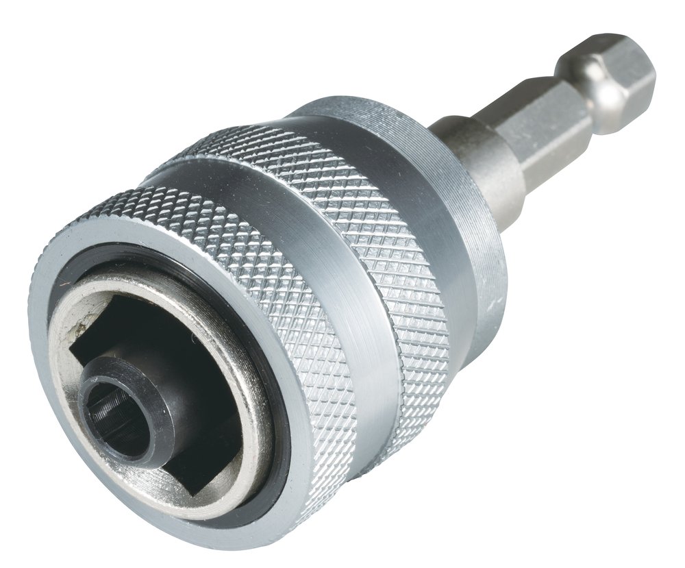 Adapatador Ezychange + Broca de Centrado HSS-G Makita E-04070 7 Mm 5 Mm perforación fijación