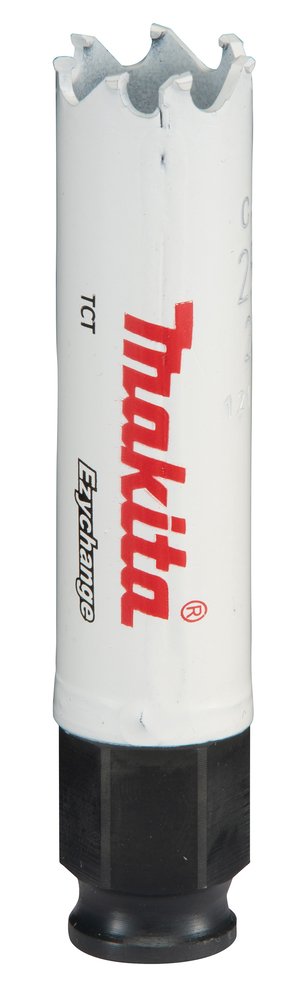 Broca de Corona T C T 20 Mm, Ezychange Makita E-06644 Inox perforación fijación acero inoxidable · aluminio - Imagen 2