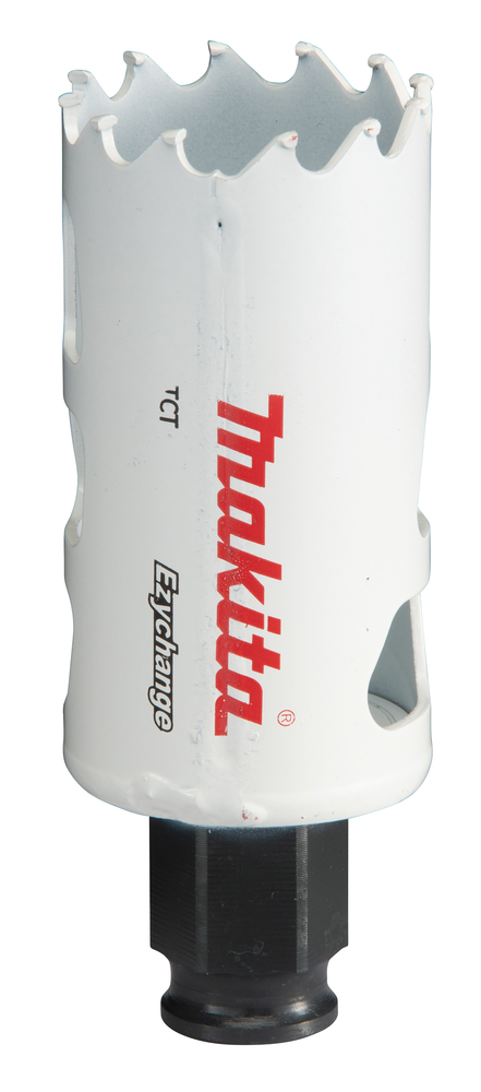 Broca de Corona T C T 35 Mm, Ezychange Makita E-06688 Inox perforación fijación acero inoxidable · aluminio - Imagen 2