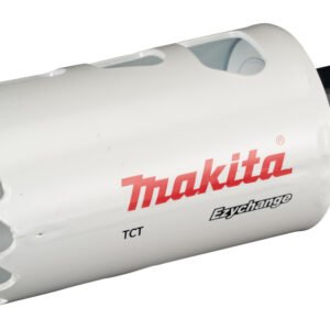 Broca de Corona T C T 40 Mm, Ezychange Makita E-06703 Inox perforación fijación acero inoxidable · aluminio