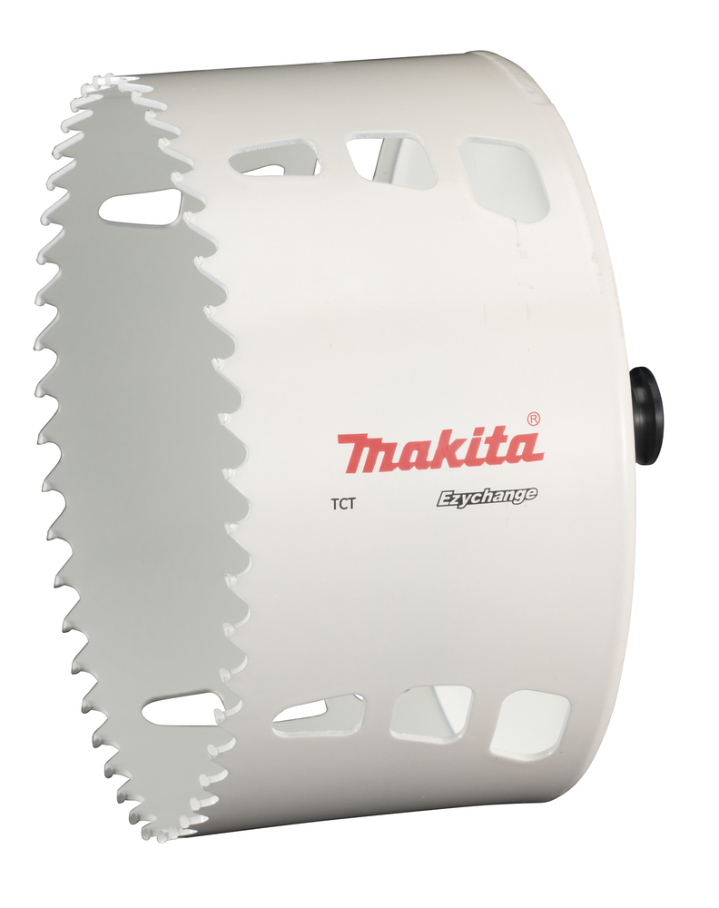 Broca de Corona T C T 127 Mm, Ezychange Makita E-06834 Inox perforación fijación acero inoxidable · aluminio