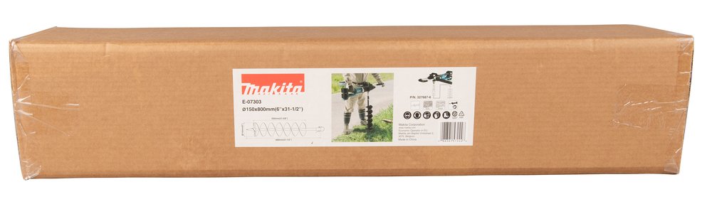 Barrena 150 X 800 Mm Makita E-07303 150X800 Mm gasolina jardín - Imagen 6