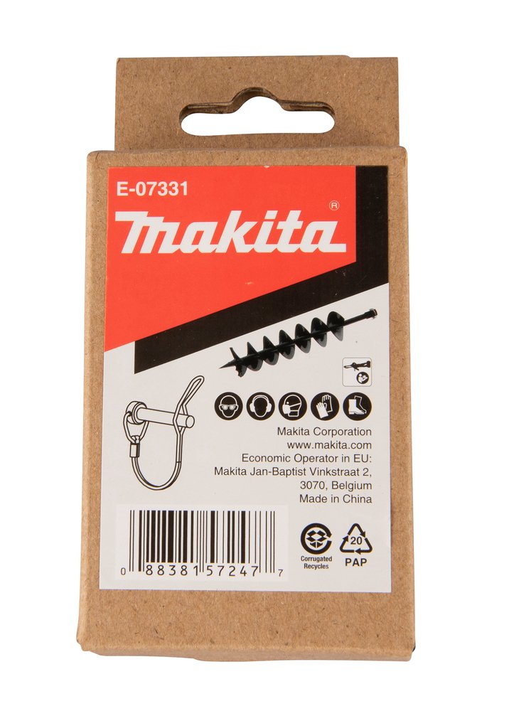 Bulón para Barrena Makita E-07331 gasolina jardín - Imagen 4