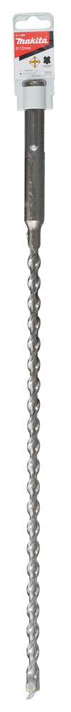 Broca T C T 12 X 540 Mm, para Sds-max Makita E-11330 12X540 Mm Mate perforación fijación - Imagen 2