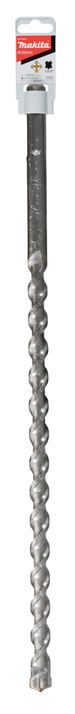 Broca T C T 20 X 540 Mm, para Sds-max Makita E-11411 20X540 Mm Mate perforación fijación - Imagen 2