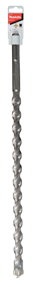 Broca T C T 24 X 540 Mm, para Sds-max Makita E-11455 24X540 Mm Mate perforación fijación - Imagen 2