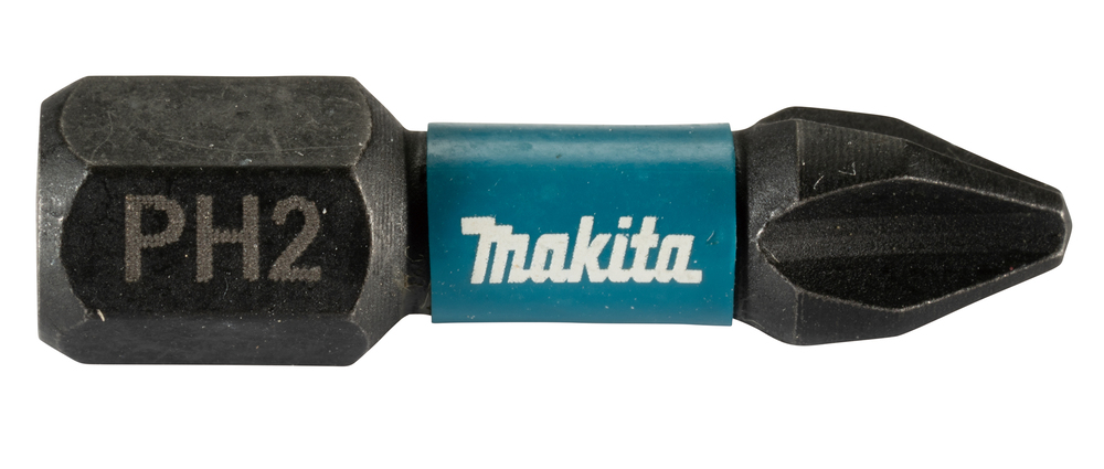 Punta Impact Black, PH2, 25 Mm, 25 Piezas X 12 Sets Makita E-12360-12 perforación fijación - Imagen 3