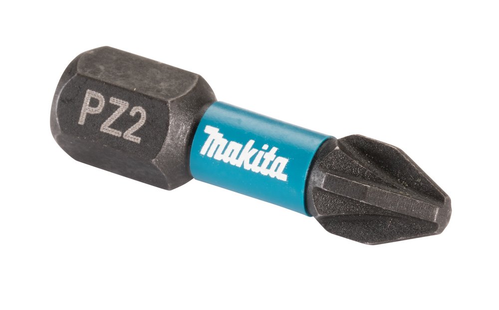 Punta Impact Black, PZ2, 25 Mm, 25 Piezas X 12 Sets Makita E-12376-12 perforación fijación - Imagen 5