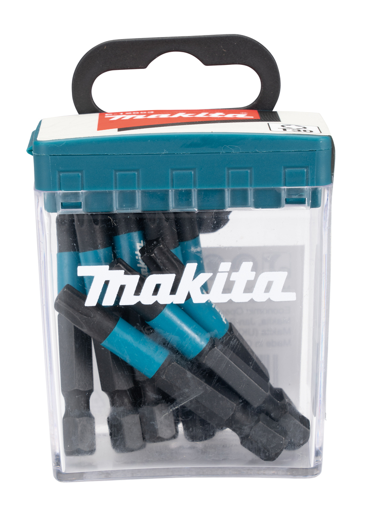 Punta Impact Black, T30, 50 Mm, 10 Piezas Makita E-12675 perforación fijación - Imagen 2