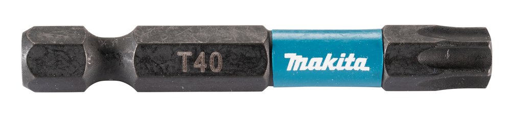 Punta Impact Black, T40, 50 Mm, 10 Piezas Makita E-12681 perforación fijación