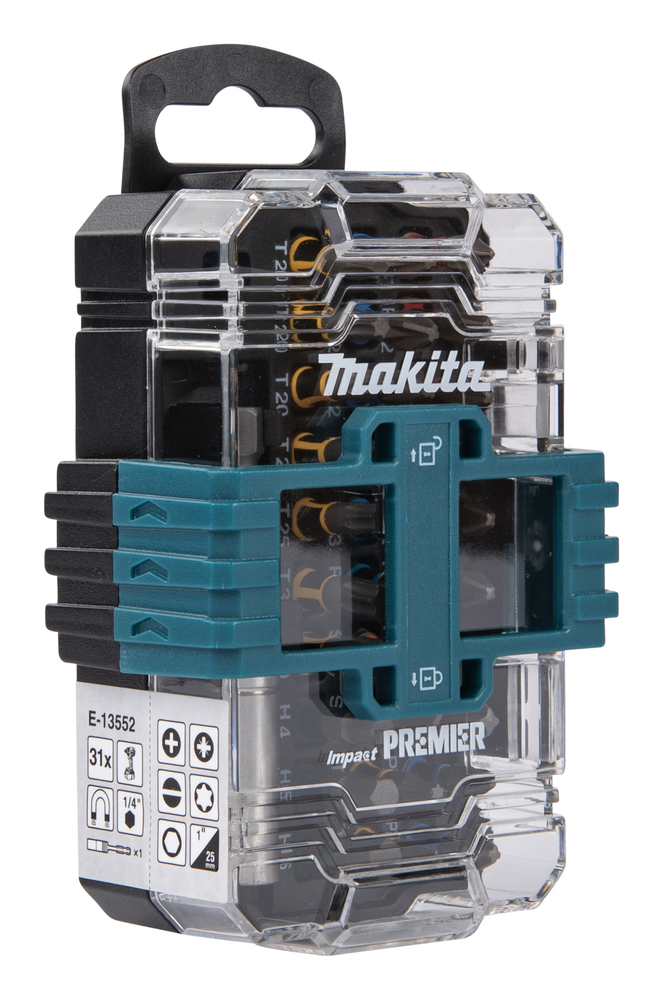 Set de Puntas Torsion Impact Black 31 Piezas Makita E-13552 130X80 50 Mm perforación fijación - Imagen 3