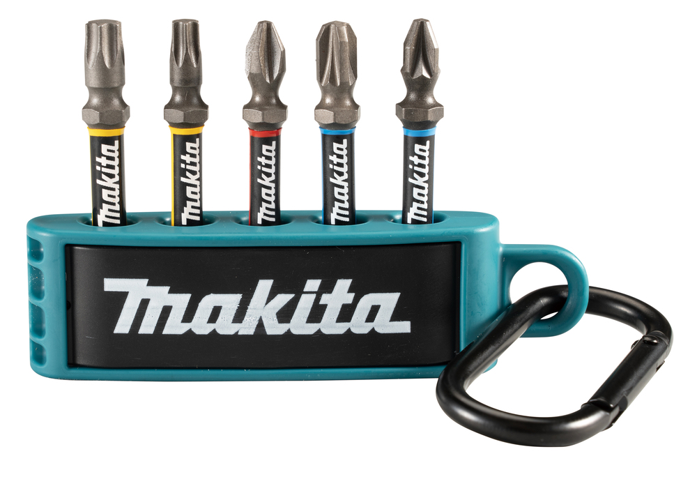 Set de Punta Impact Premier, 5 Piezas Makita E-13568 50 Mm 138X58 perforación fijación - Imagen 3