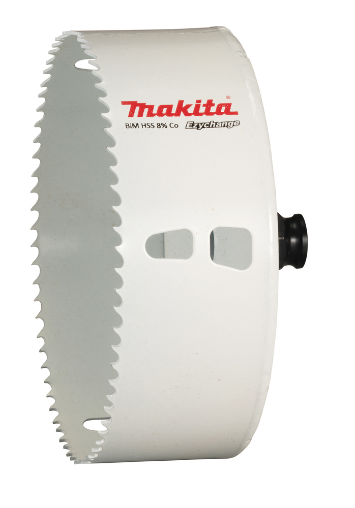 Broca de Corona Bim 133 Mm, Ezychange Makita E-14174 Inox perforación fijación acero inoxidable · aluminio