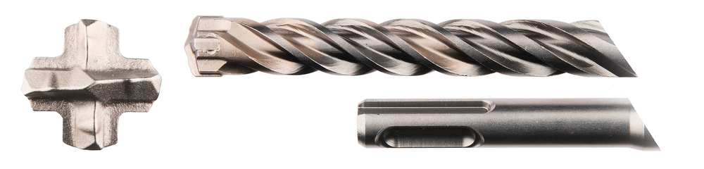 Broca , T C T, para Sds-plus, Nemesis 2, 16 X 165 Mm Makita E-14738 16X165 Mm Mate perforación fijación - Imagen 3