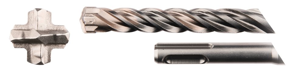 Broca , T C T, para Sds-plus, Nemesis 2, 16 X 215 Mm Makita E-14744 16X215 Mm Mate perforación fijación - Imagen 4