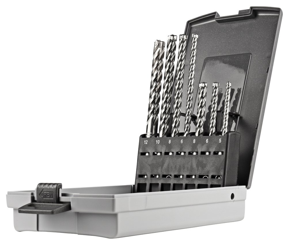 Broca Set, T C T, para Sds-plus, Nemesis 2, 7 Piezas Makita E-14928 5X115 6X115 Mate perforación fijación